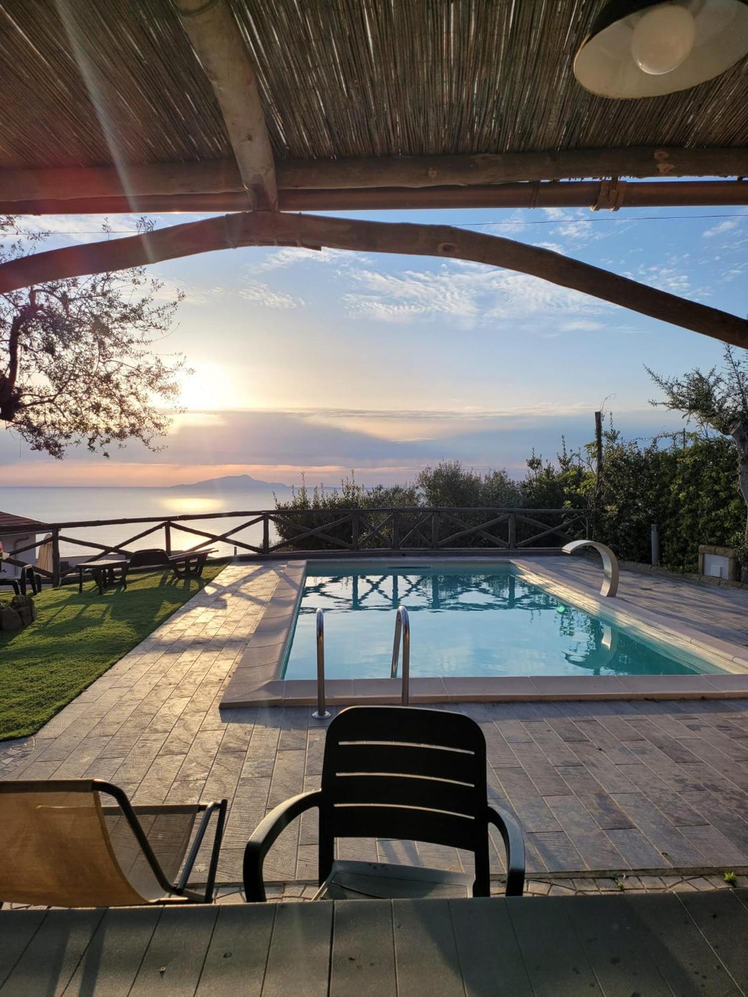 Villa Bellatrix Massa Lubrense Exterior photo