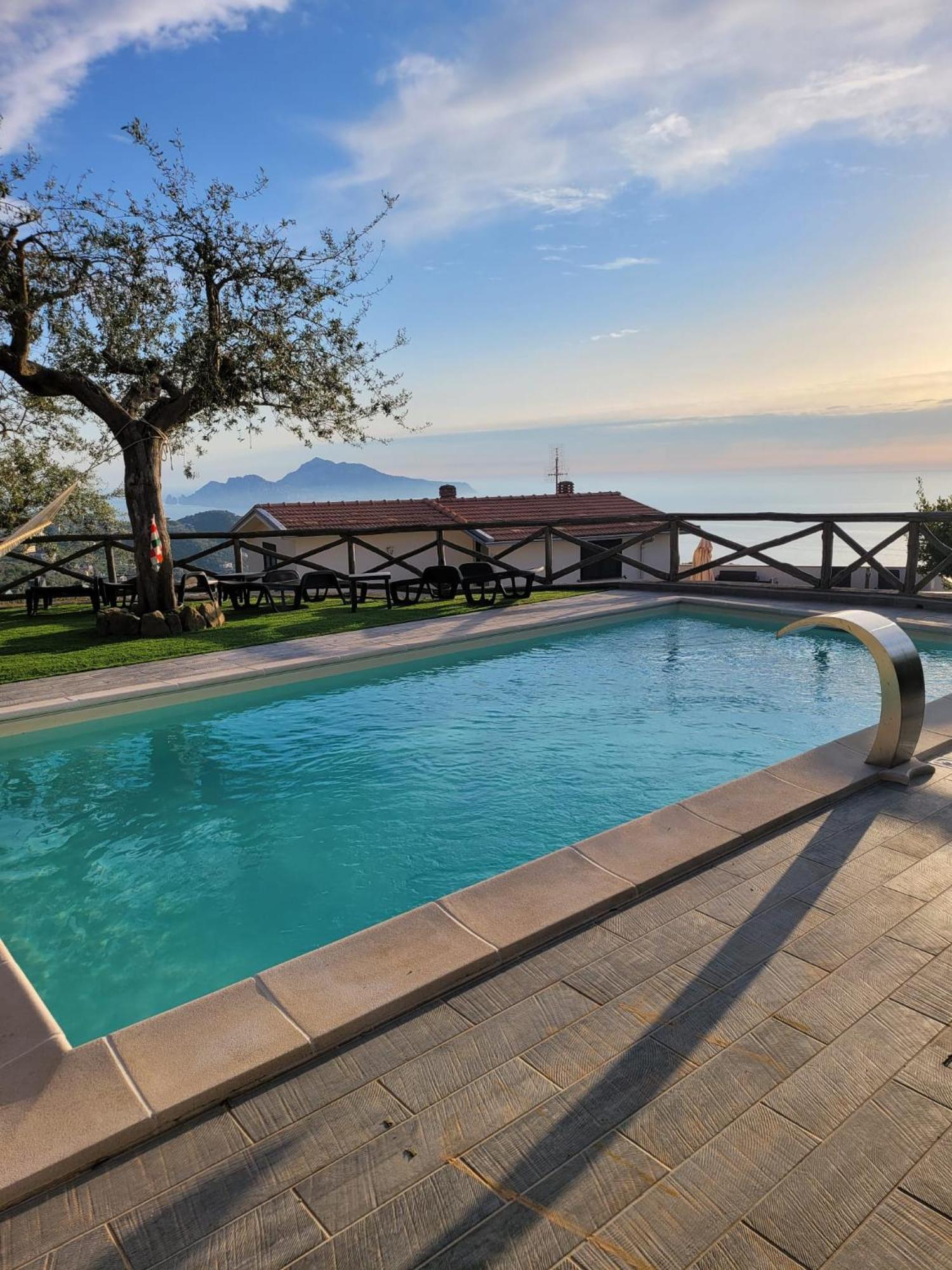 Villa Bellatrix Massa Lubrense Exterior photo